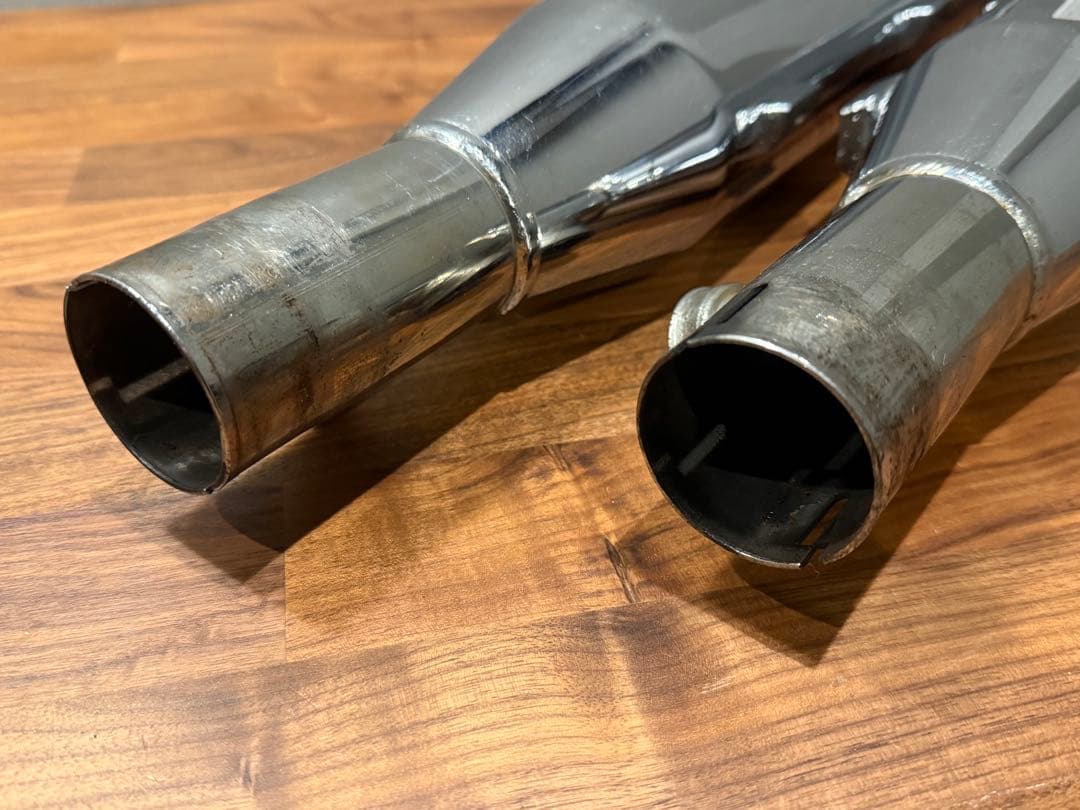 ハーレー スポーツスター バロニーカット 北米 純正 マフラー スリップオン