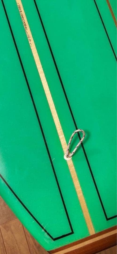 10.4ft ベッカータンカー ロングボード トリプルレッドウッドストリンガー