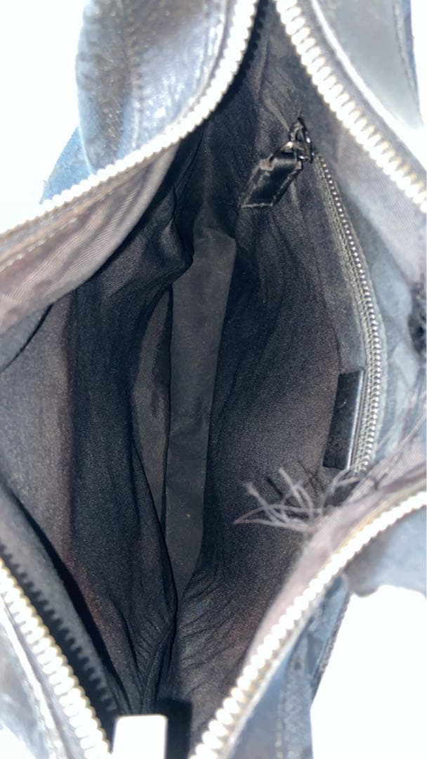 GUCCI トートバッグ　GG柄　キャンバス　レザー　黒　肩掛け　ワンショルダー