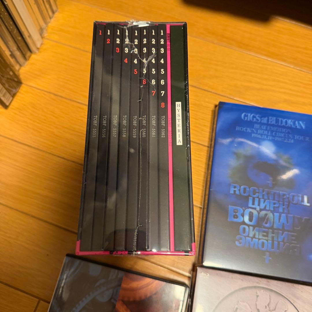 BOØWY DVDボックス & Blu-ray5枚 セット