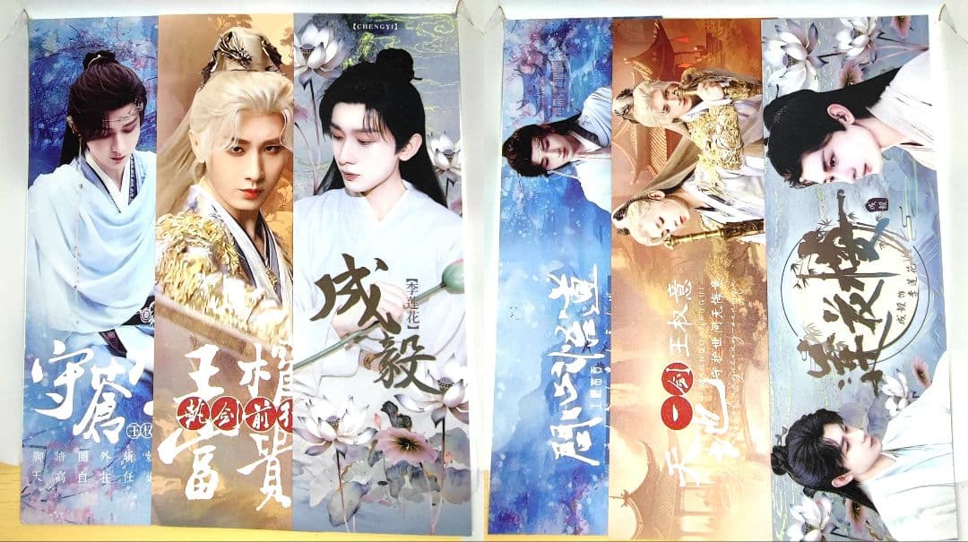 B【成毅】手幅ポスター45枚(リフィル入)➕専用バインダー(赴山海 チョンイー)