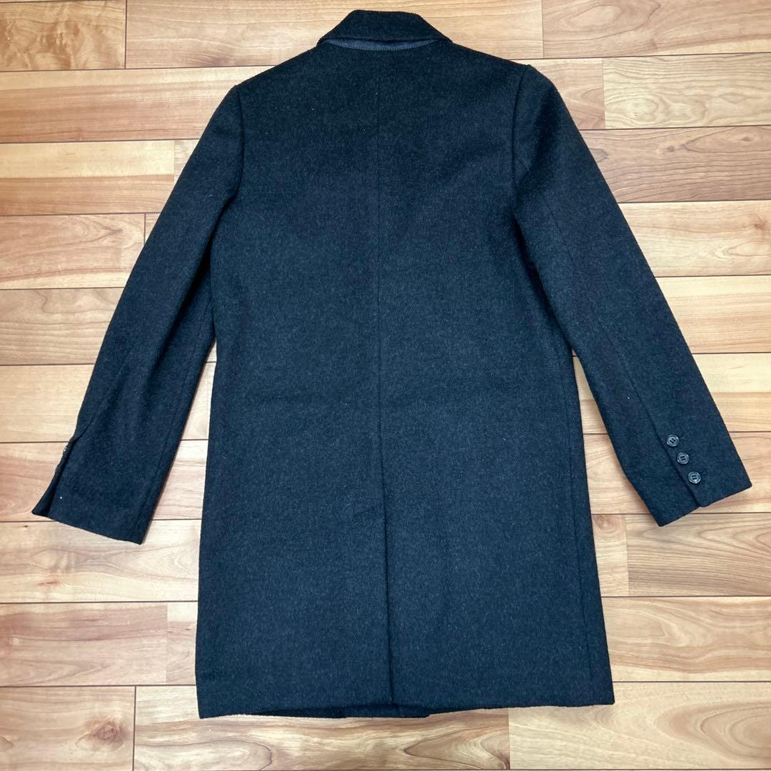 A.P.C. チェスターコート ダークグレー S