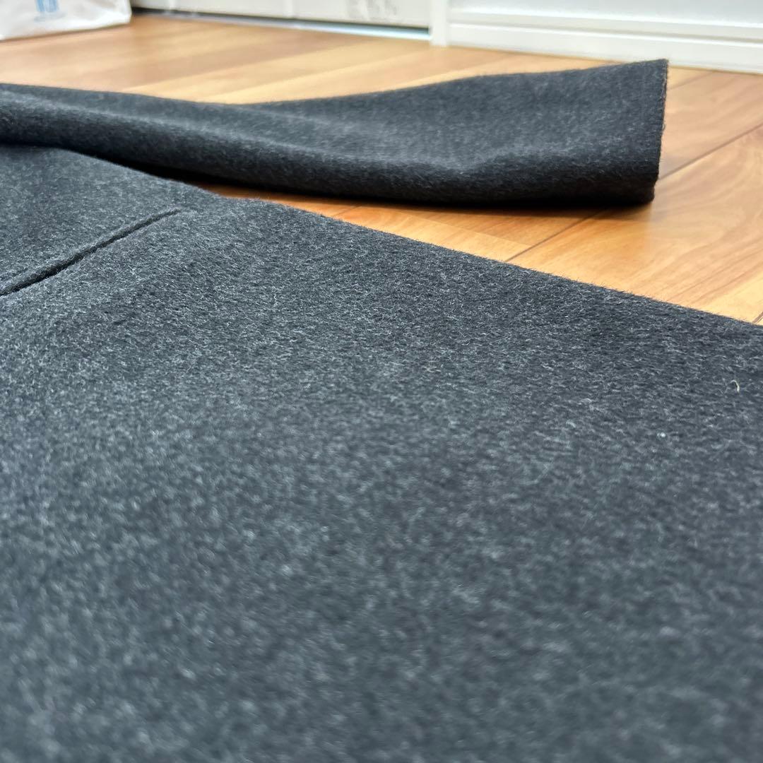 A.P.C. チェスターコート ダークグレー S