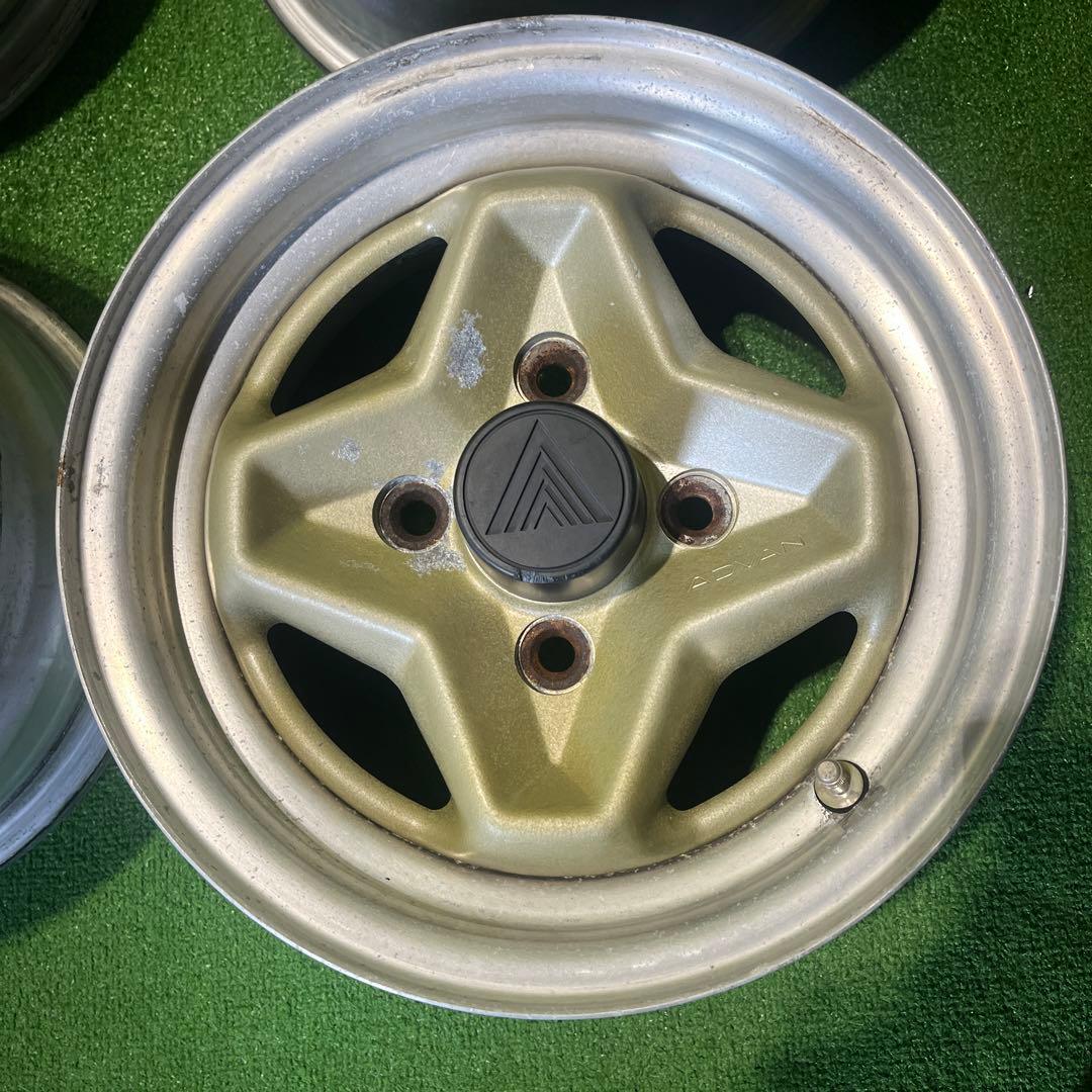 ds8588① 2本 希少！ADVAN SF 13インチ　5.5J