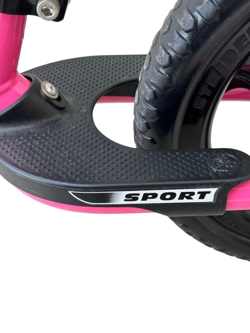 【りっちぃ】STRIDER SPORTS バランスバイ ピンク 延長パーツ