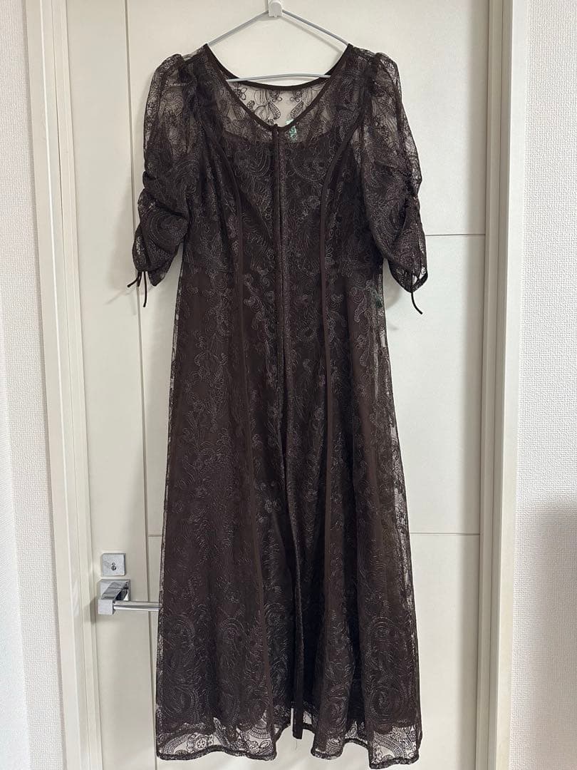 【セール中】Dorry doll エンブロイダリーレイヤードドレス