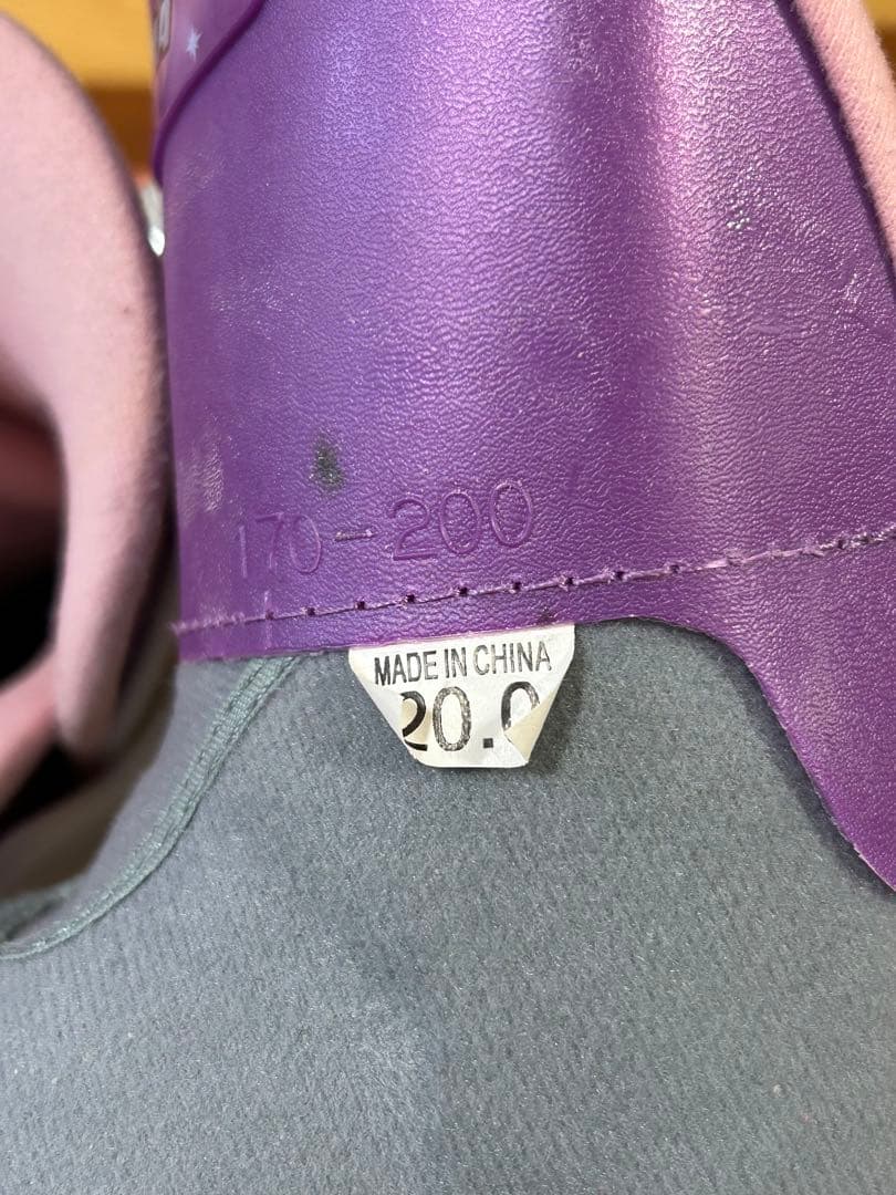 KAZAMA 子供用スキーセット　96cm ブーツ2足付