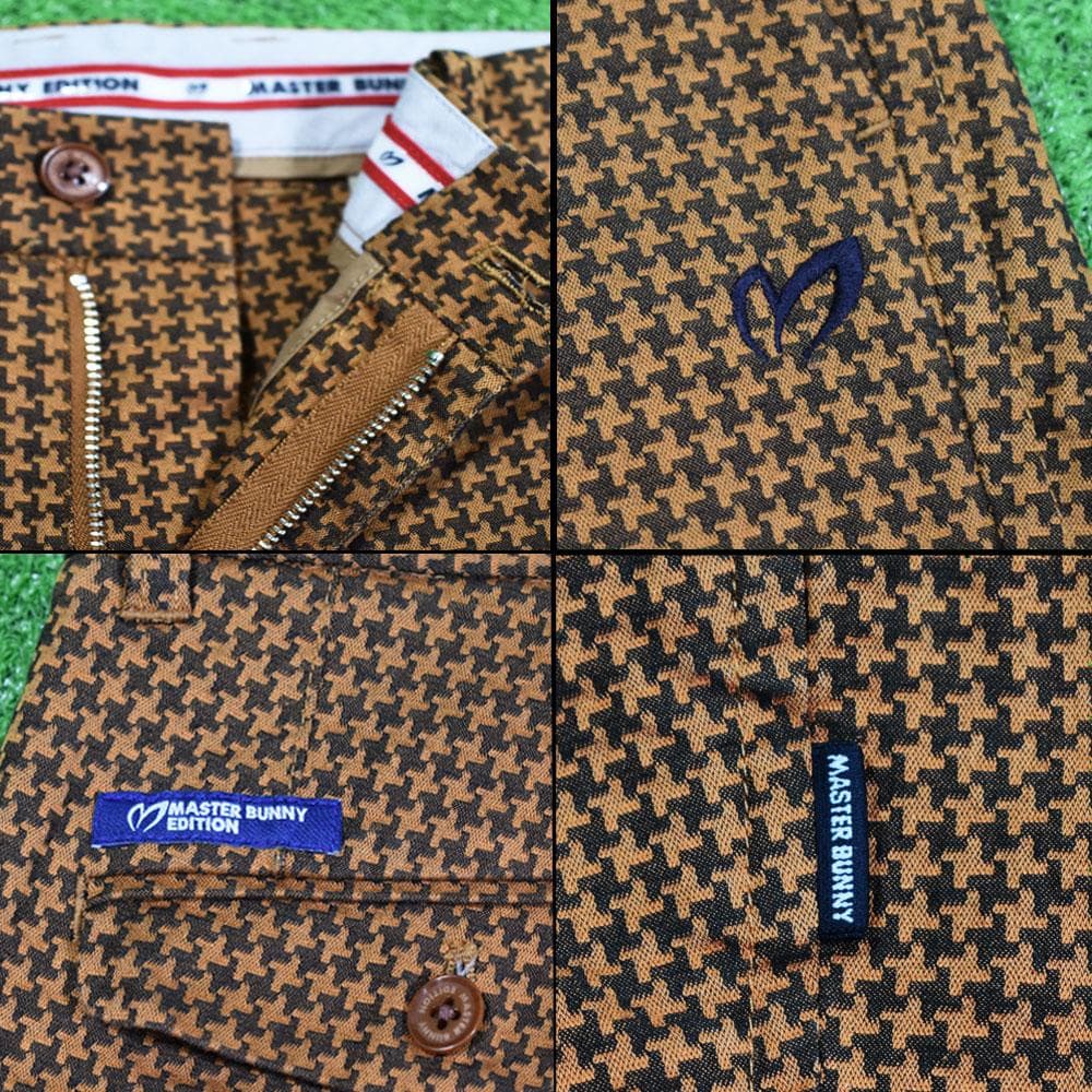 マスターバニーエディション ゴルフパンツ【千鳥格子/6】中古！