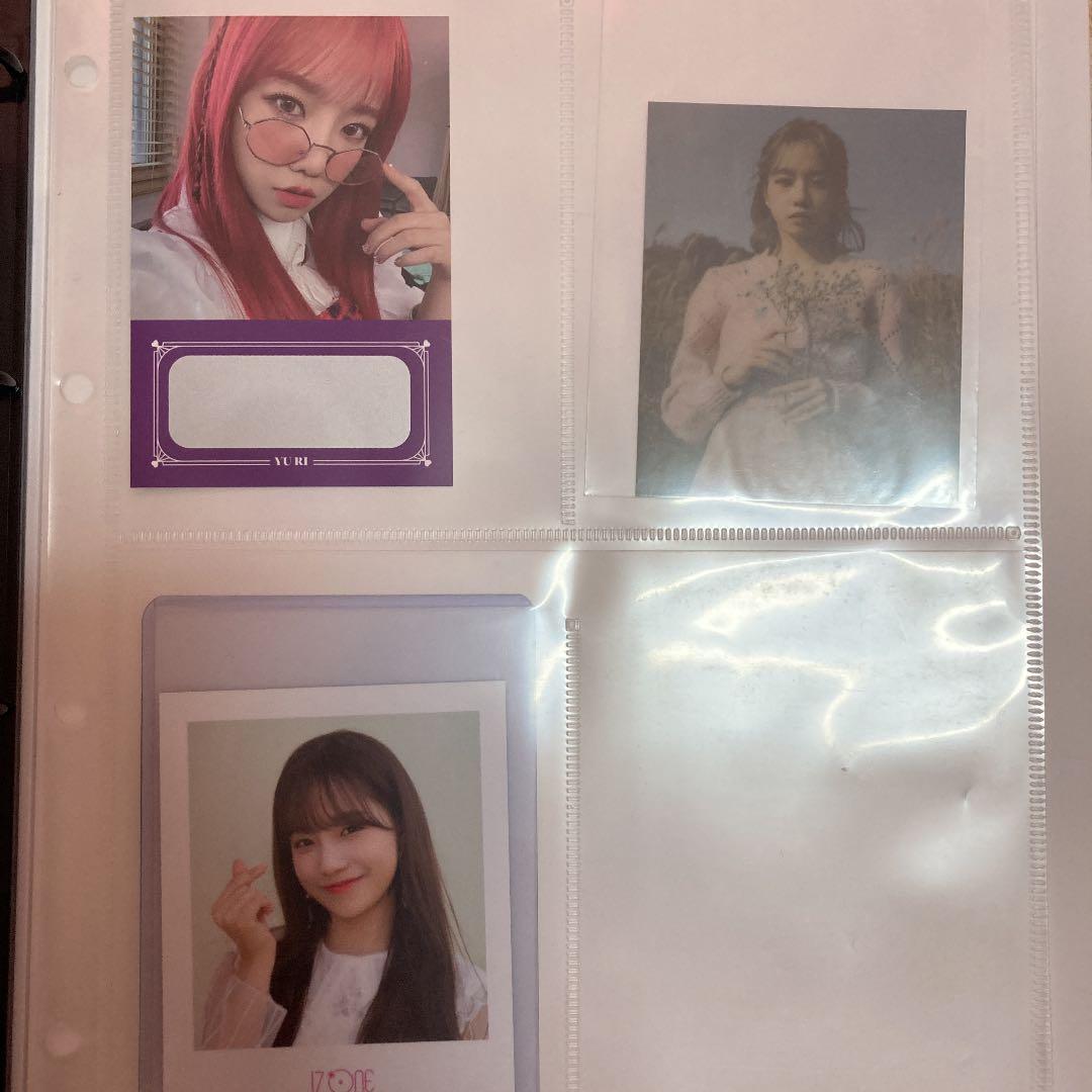 IZ*ONE アルバム　トレカ　チョユリ