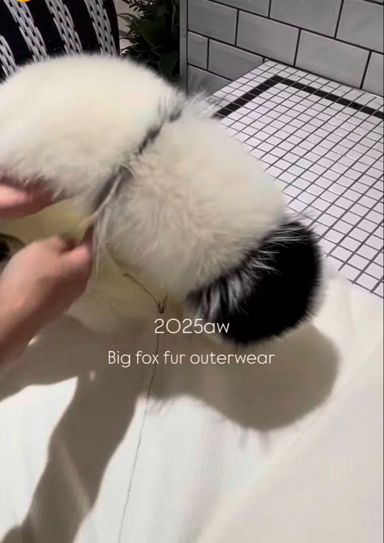 ビックフォックスファー★ニット★