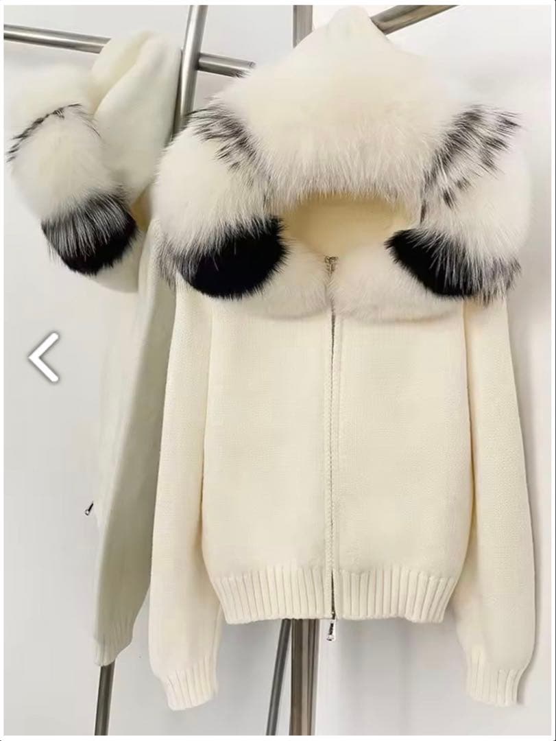 ビックフォックスファー★ニット★