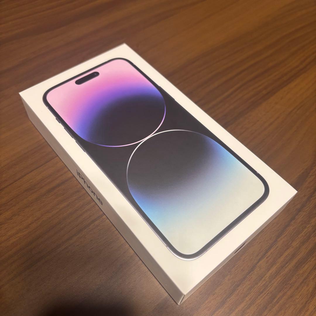 ジャンク品 iPhone14pro MAX 128GB パープル　部品取り