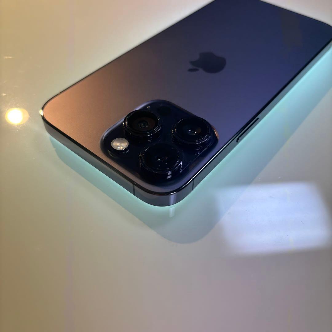 ジャンク品 iPhone14pro MAX 128GB パープル　部品取り