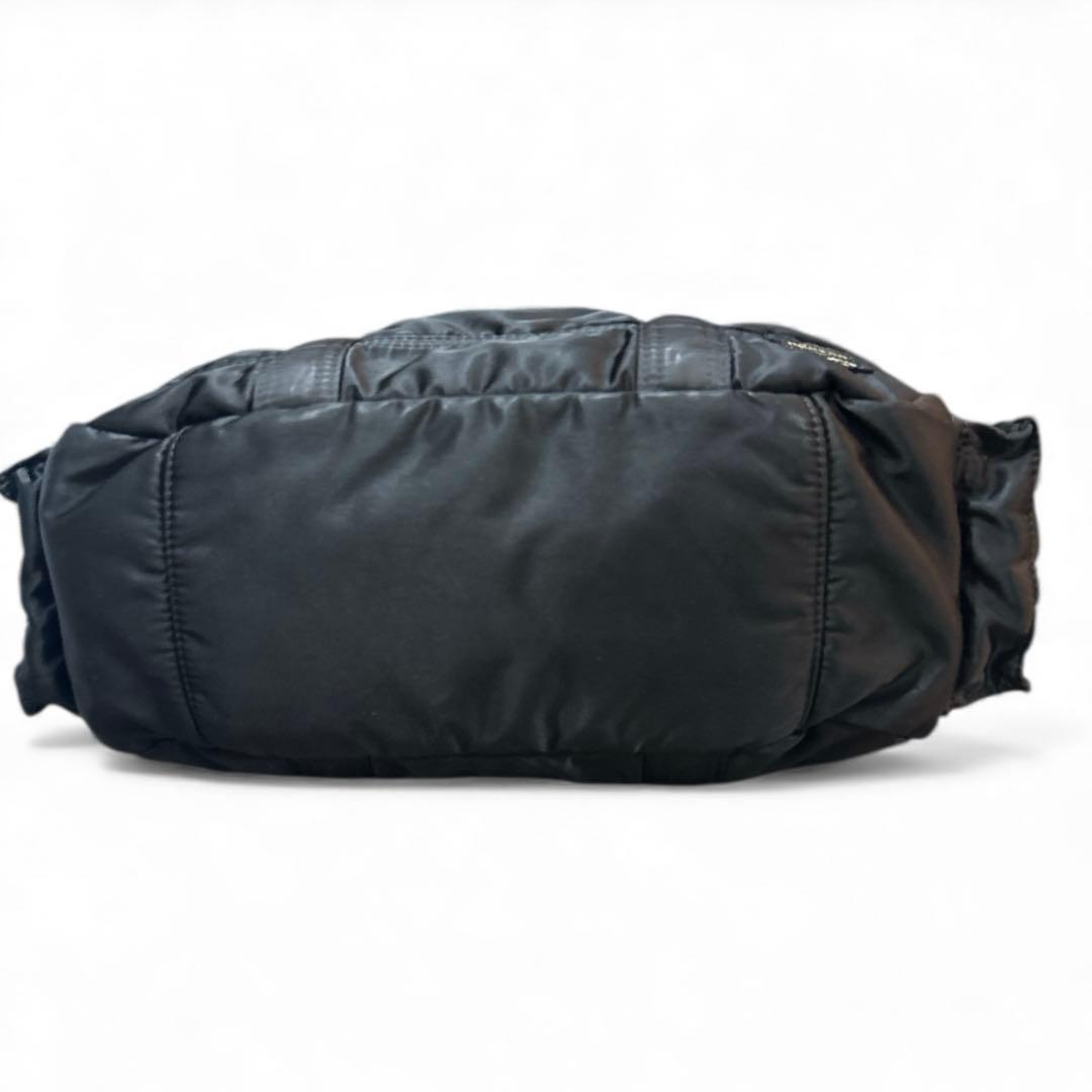 ✨美品✨ポーター／タンカーミニボストン　トートバッグ　ナイロン　黒×オレン