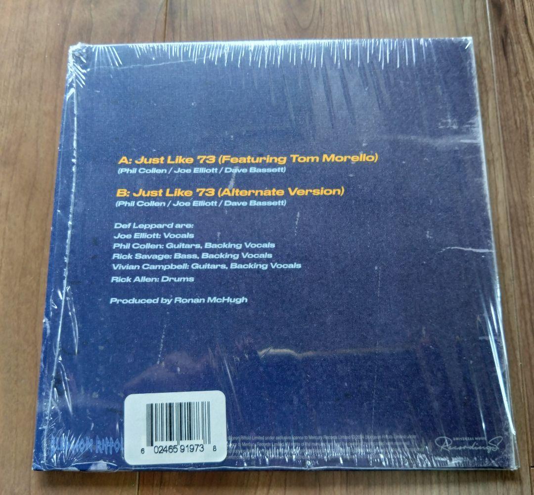 Def Leppard デフ・レパード Just Like 73 サイン付