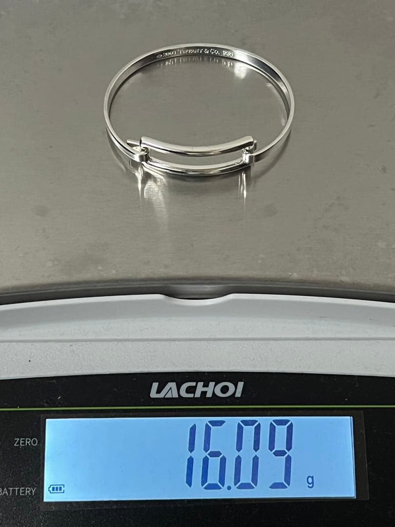 ティファニー TIFFANY オープンレクタングル オープンスクエア バングル