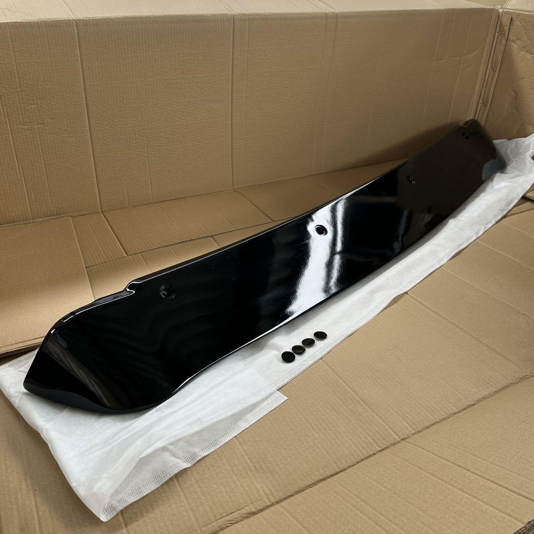 ハイエース 200系 リアゲートスポイラー 209 ブラックマイカ ルーフ 標準