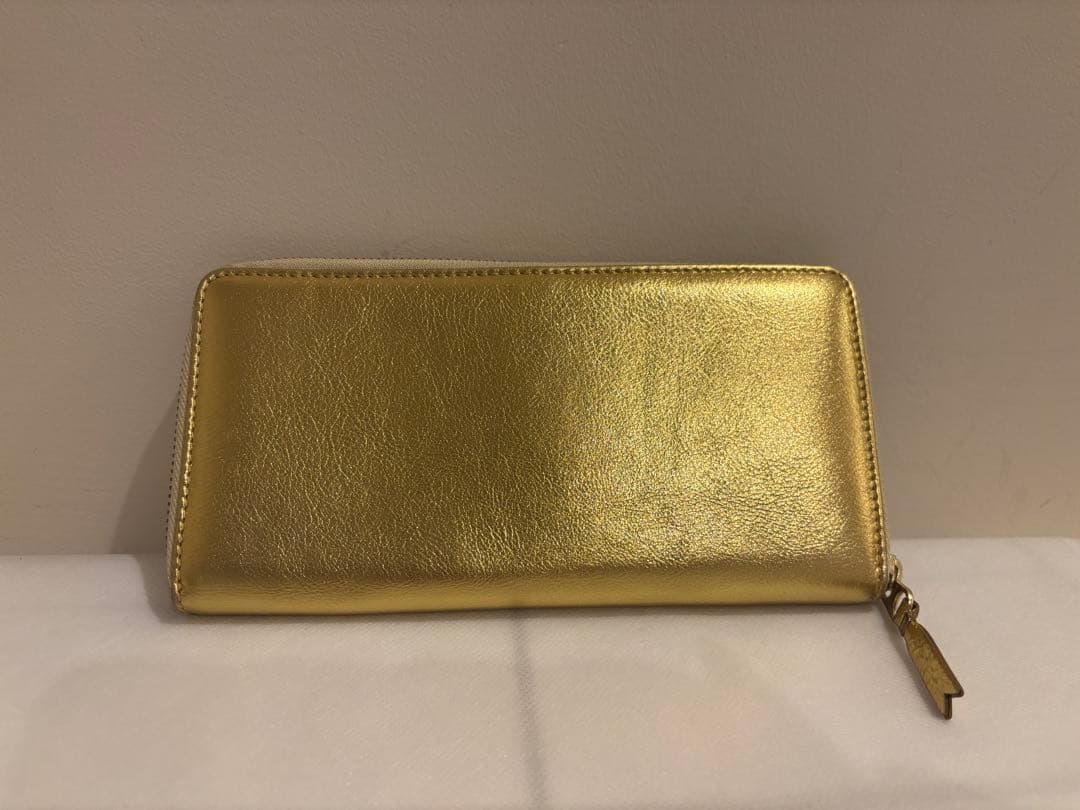 COMME des GARÇONS ゴールド 長財布