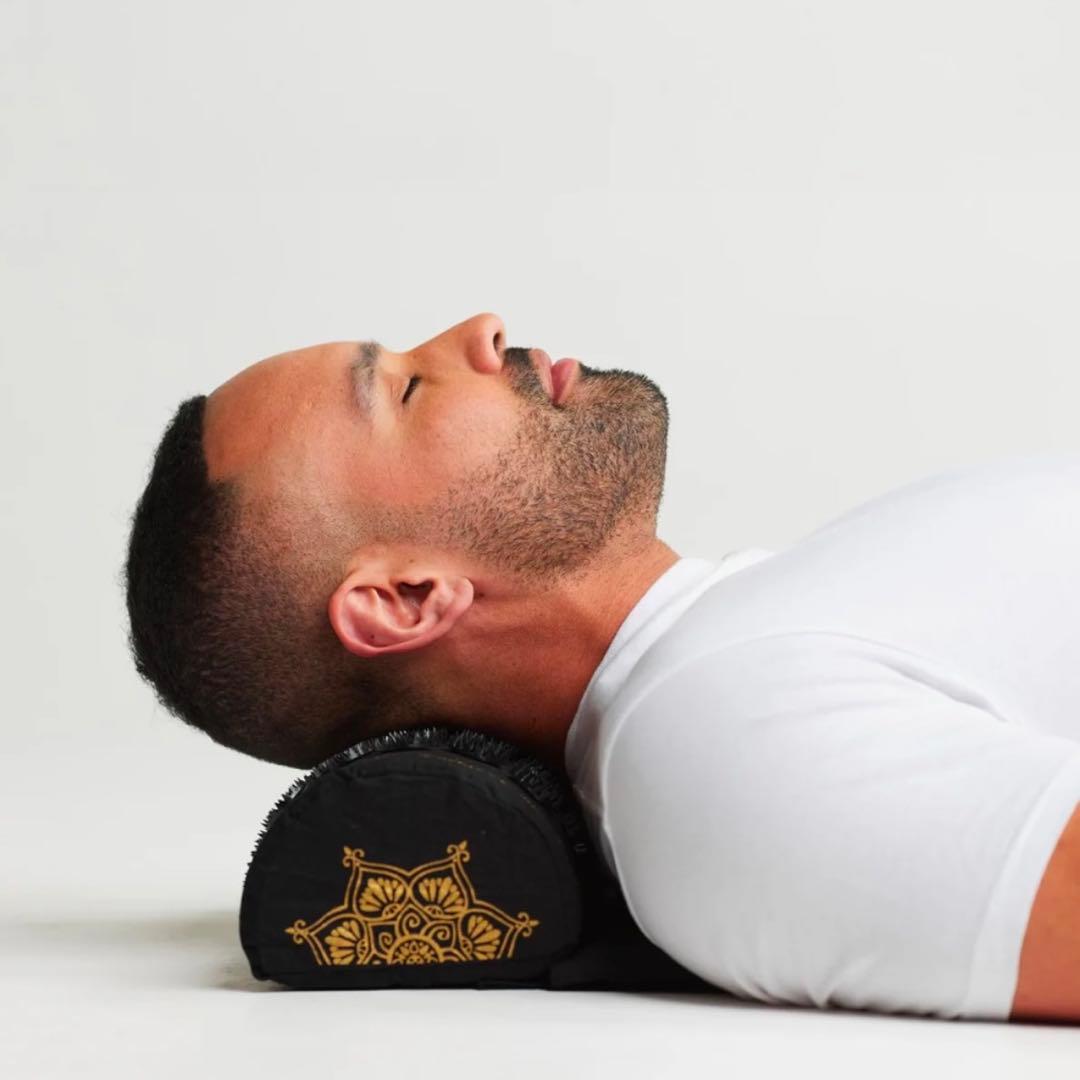 【正規品】新品　シャクティマット＆ピローセット　ブラック　オリジナル　レベル2