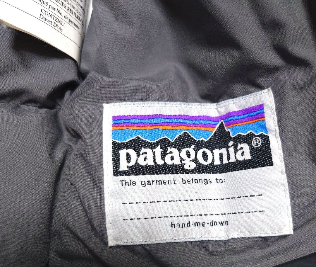 美品　パタゴニア　ダウン　ブラック　L