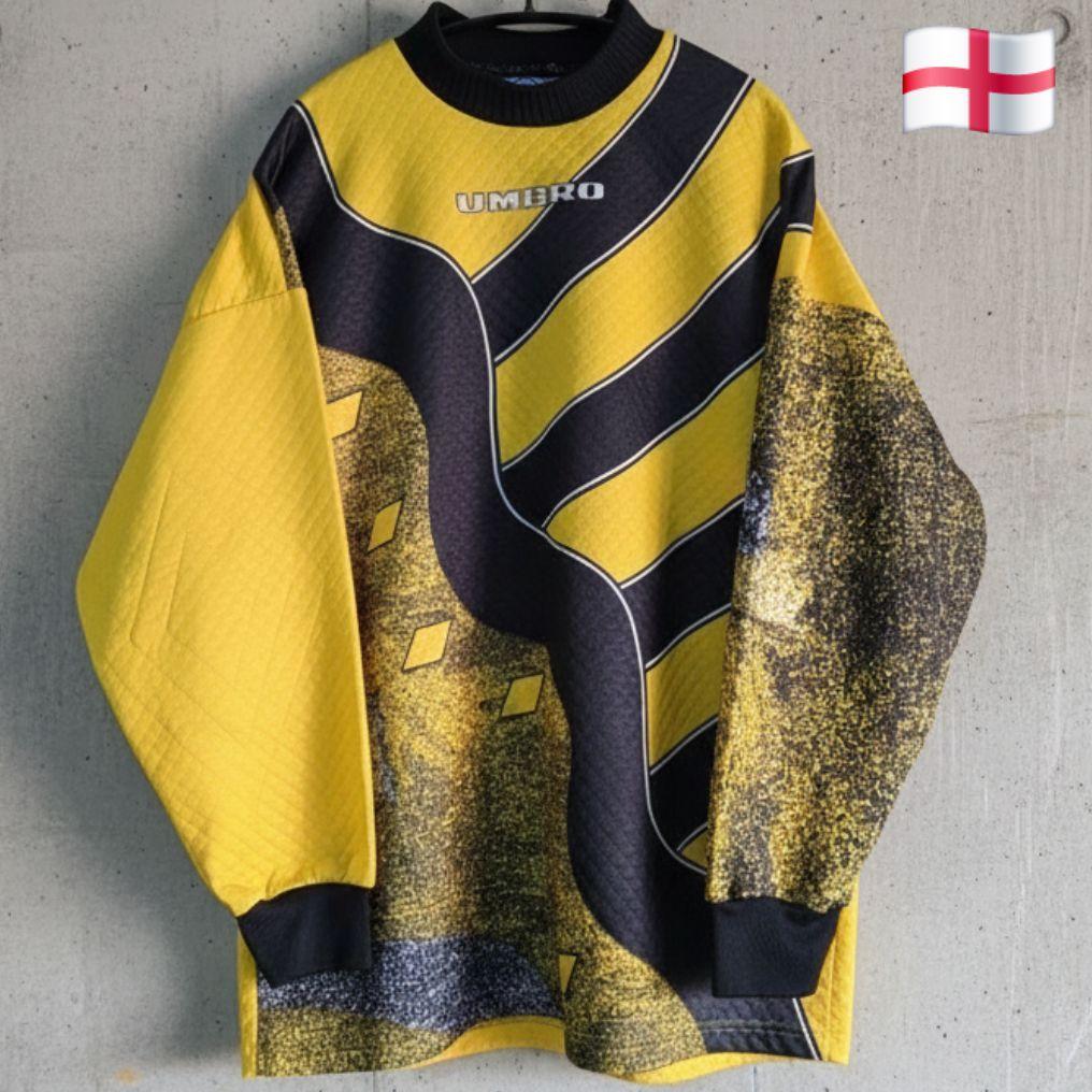 【希少】90s イングランド製 UMBRO キーパーシャツ ヴィンテージ