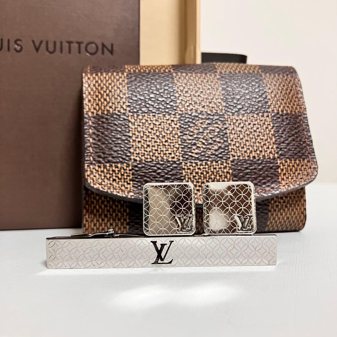 超美品 ルイヴィトン パンス クラヴァット シャンゼリゼ　ネクタイピン　カフス