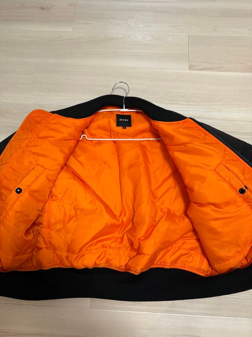 BEAMS リラックスフィット THERMOLITE(R) MA-1 （撥水）