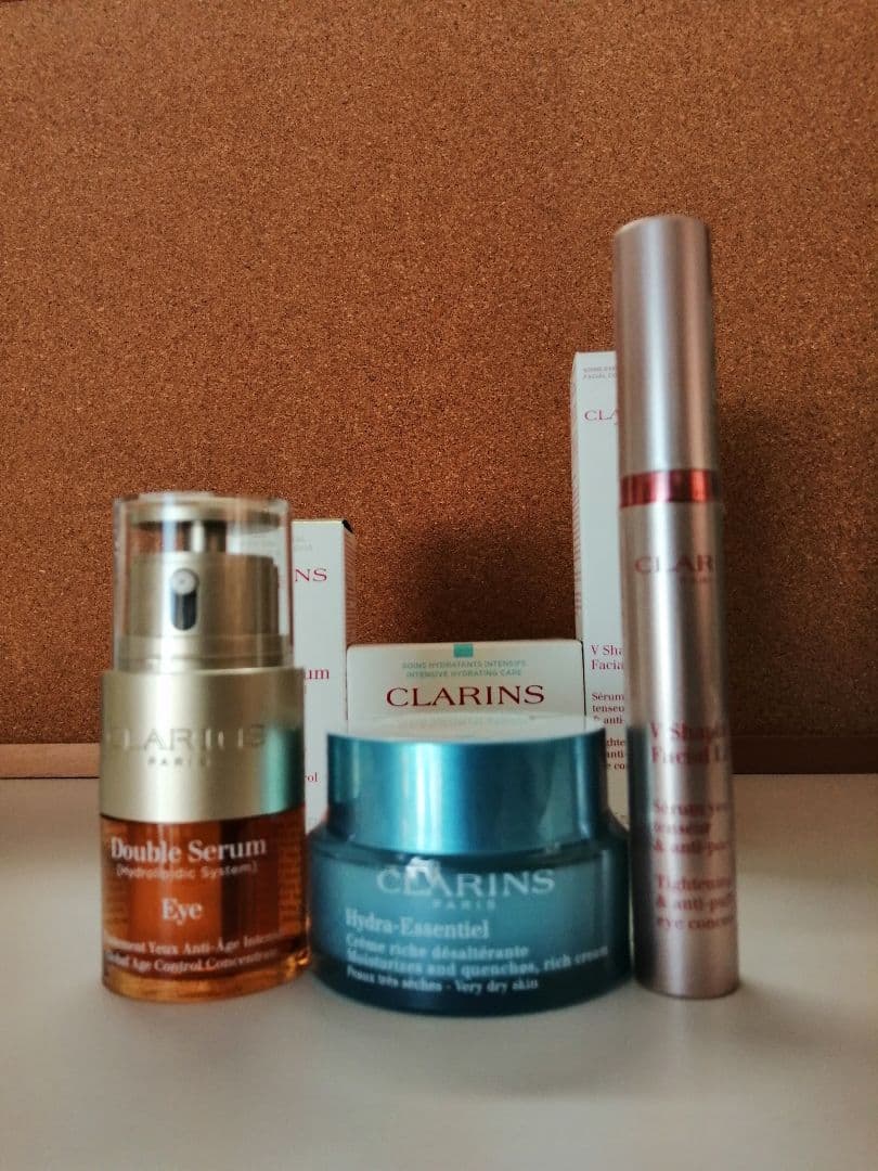 CLARINS 　ダブルセーラムアイ他 ３点セット