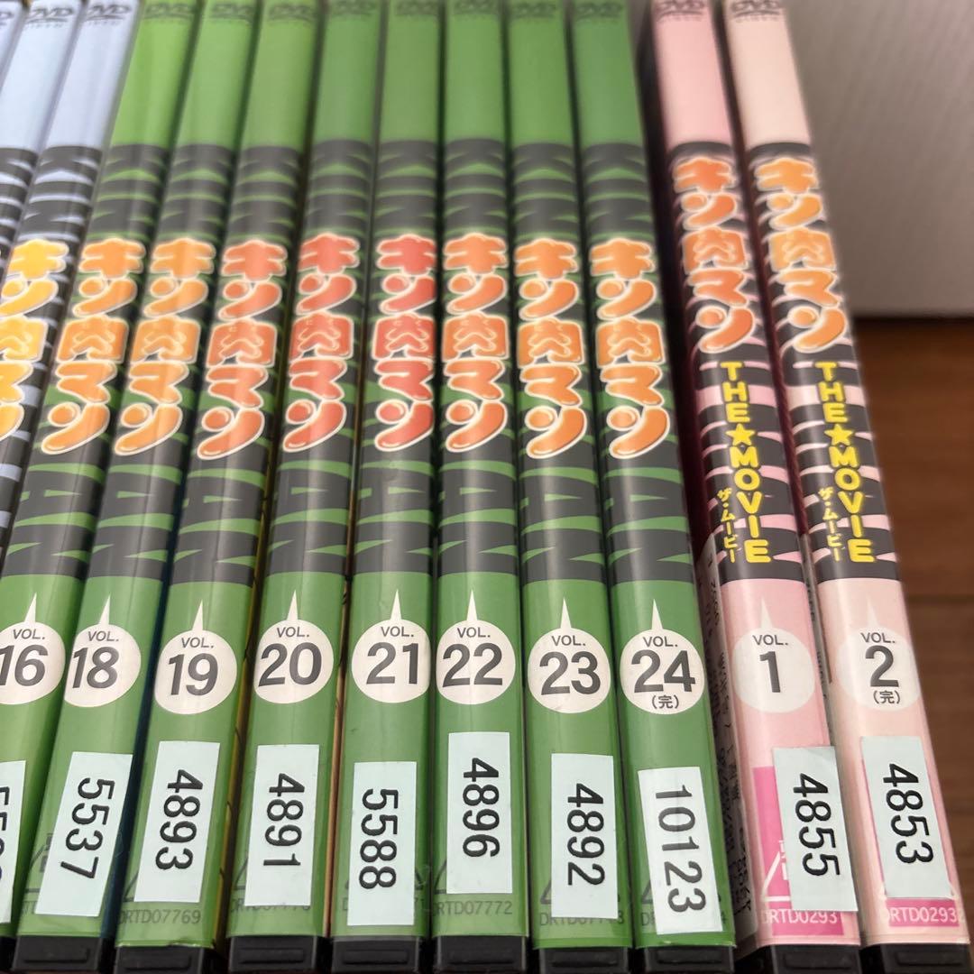 キン肉マン　レンタル品　DVD ザ　ムービー　アニメ　神谷明　ゆでたまご