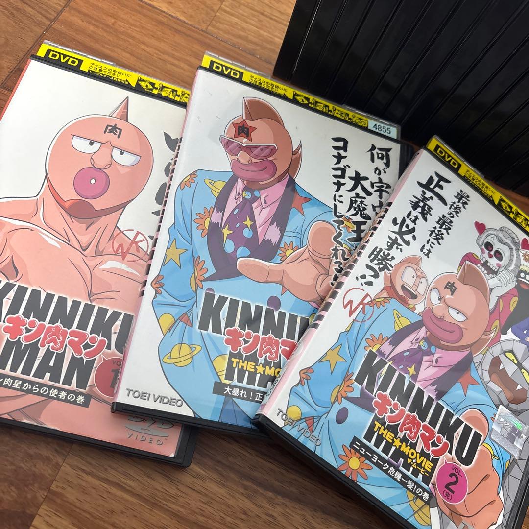 キン肉マン　レンタル品　DVD ザ　ムービー　アニメ　神谷明　ゆでたまご