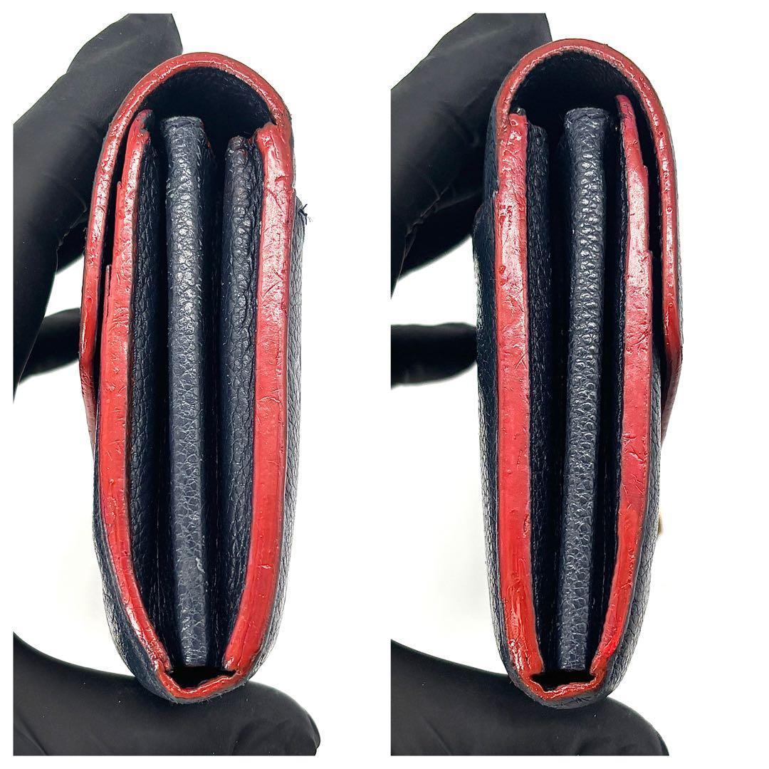 A*N様 ルイヴィトン　アンプラント ポルトフォイユ サラ 長財布 マリーヌルー