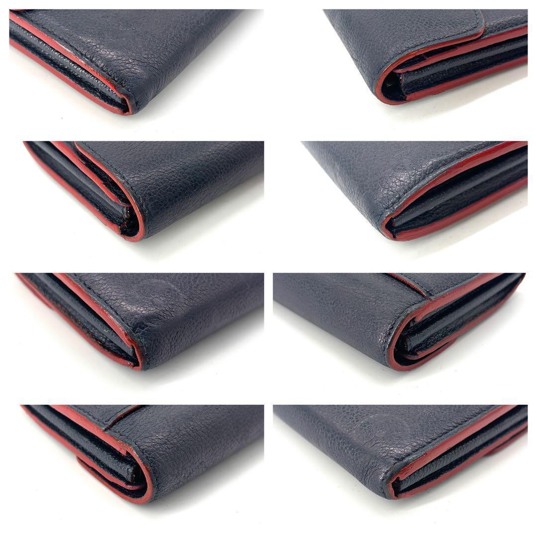 A*N様 ルイヴィトン　アンプラント ポルトフォイユ サラ 長財布 マリーヌルー