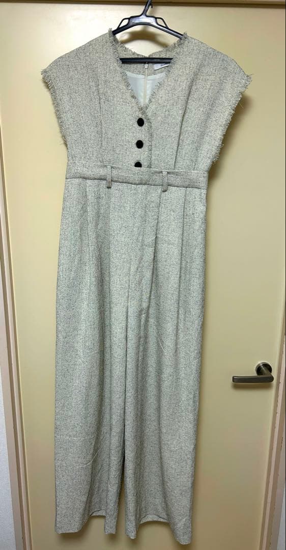 ◎美品◎クラネ　ツイードフリンジオールインワン　サイズ:0 正規品