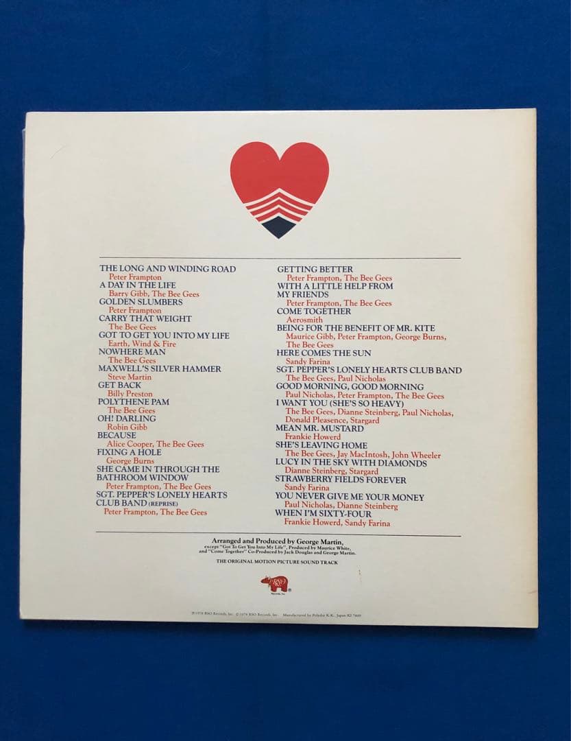 LP♢サージェント・ペパーズ・ロンリー・ハーツ・クラブ・バンドうg4872w42