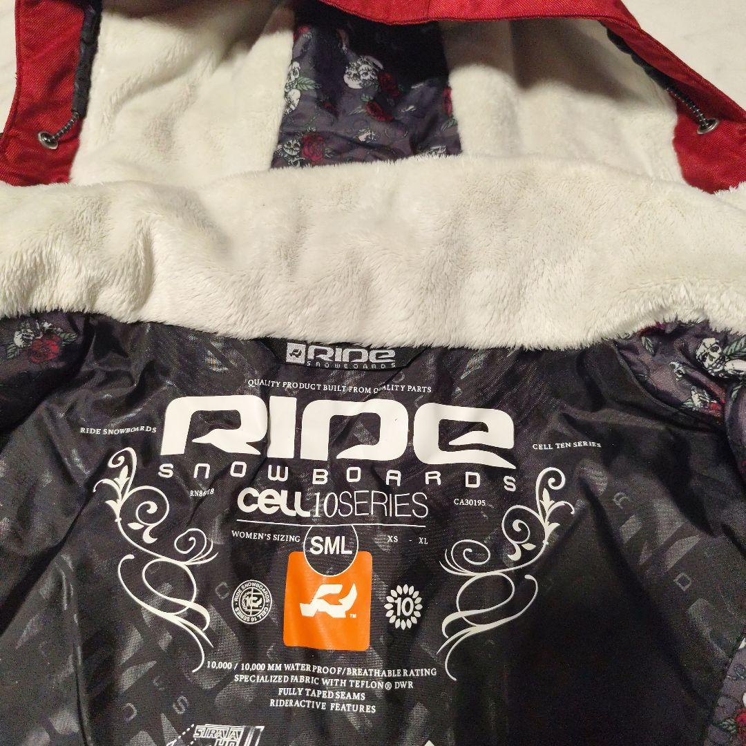 RIDE スノボウェア セット　Sレディース