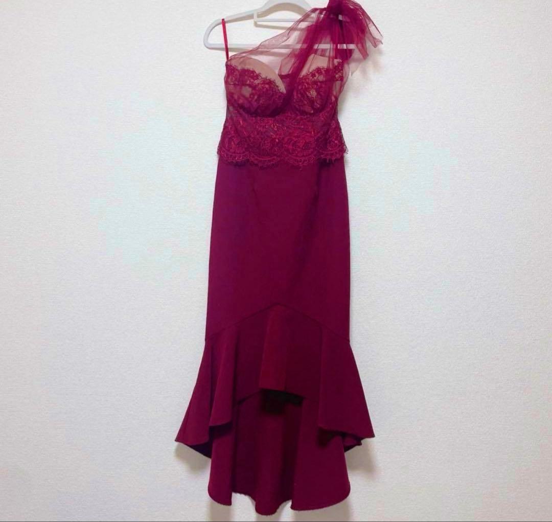 an バーガンディキャバドレス m