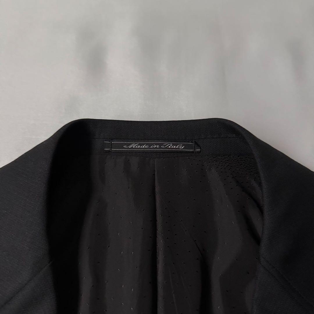 90s 00s GIANNI VERSACE ブラック ウール セットアップ