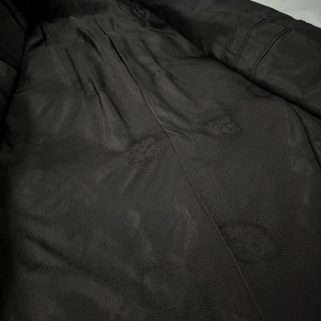 90s 00s GIANNI VERSACE ブラック ウール セットアップ