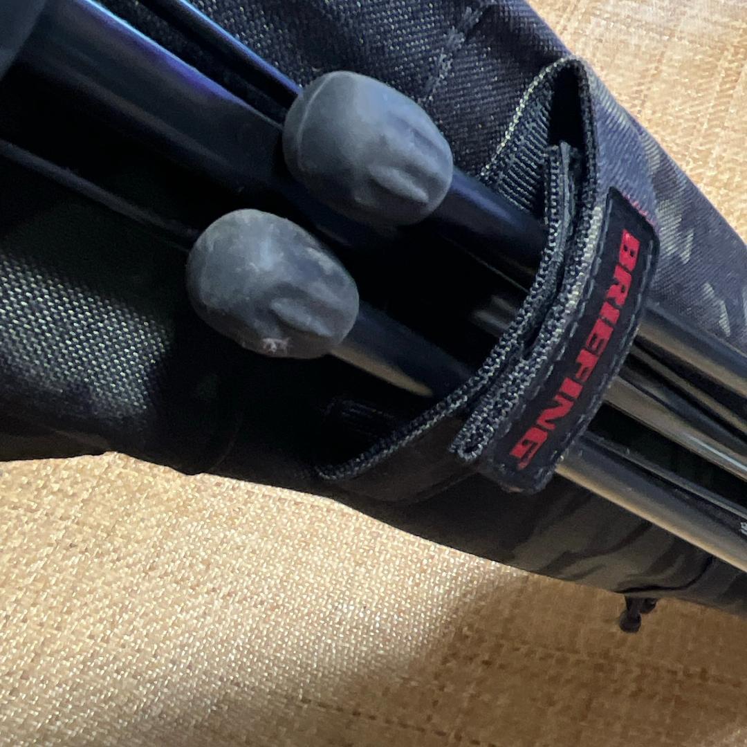 BRIEFING SELF STAND CARRY／MULTICAM BLACK