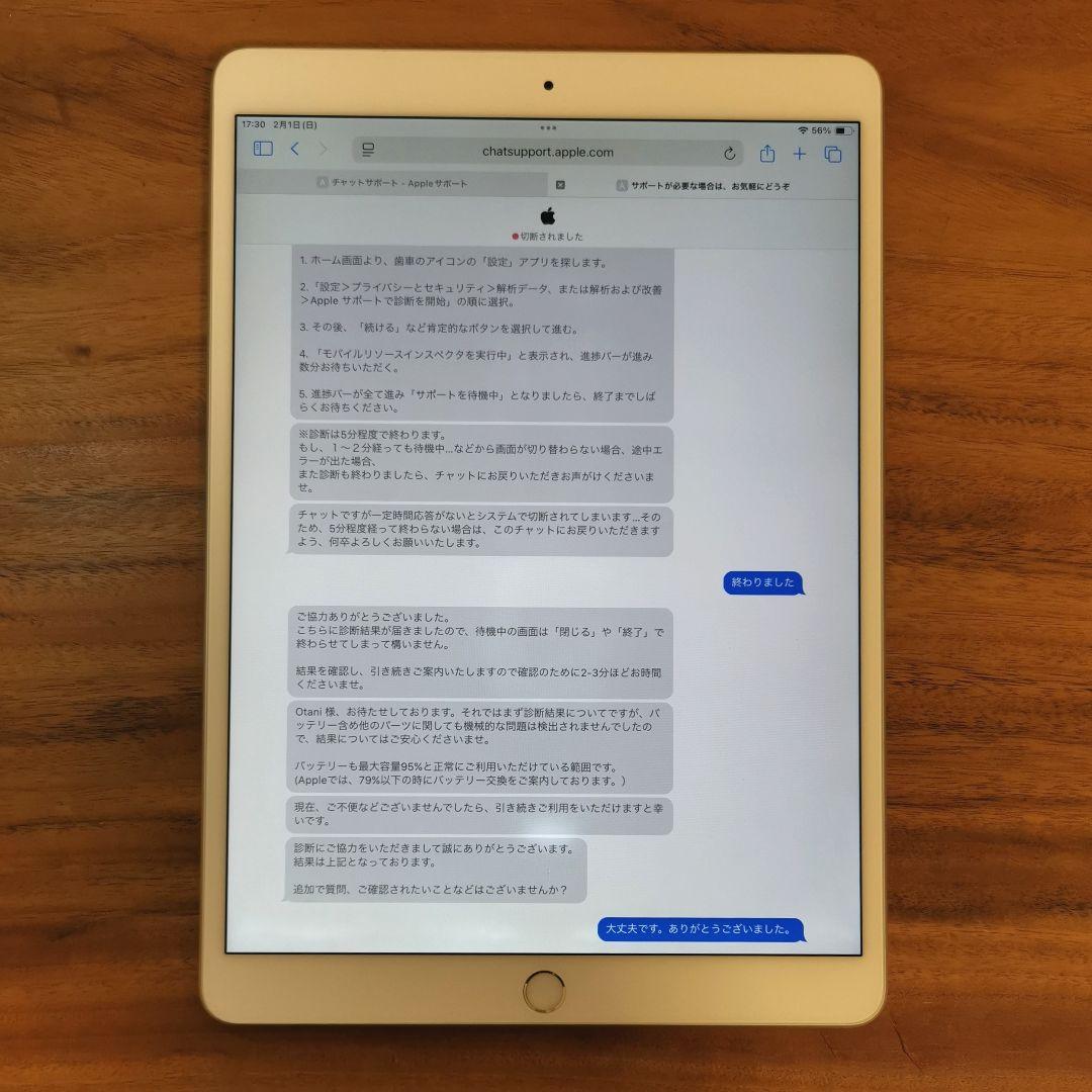 『美品・最大容量95%』iPad Air 第3世代 256GB Wi-Fi版