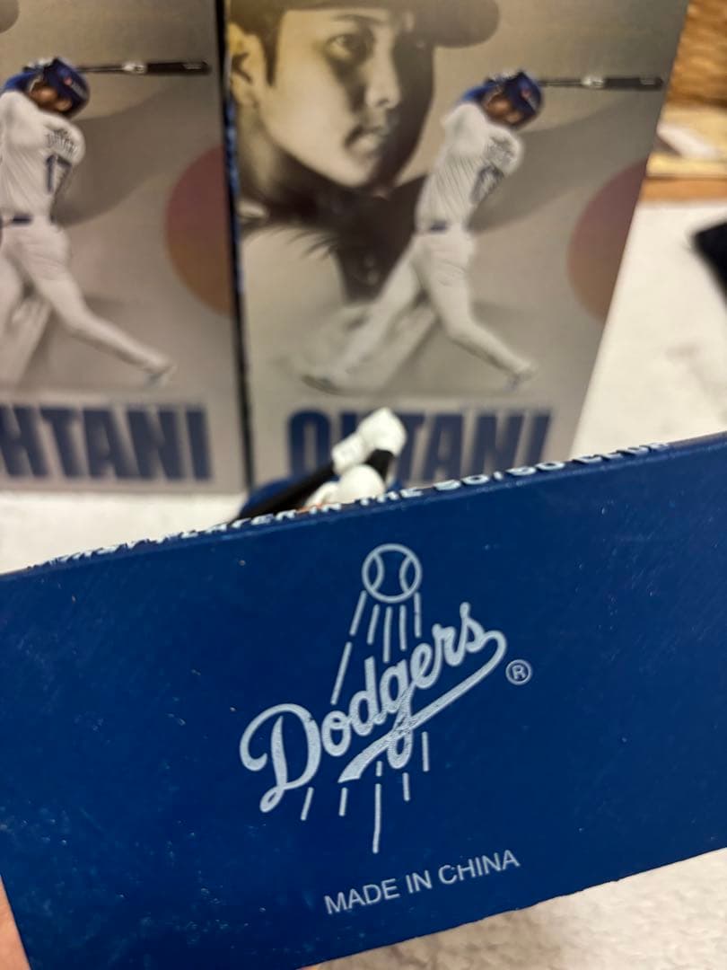 本日まで値下げ中！　大谷翔平選手 ドジャース 50/50 ボブルヘッド