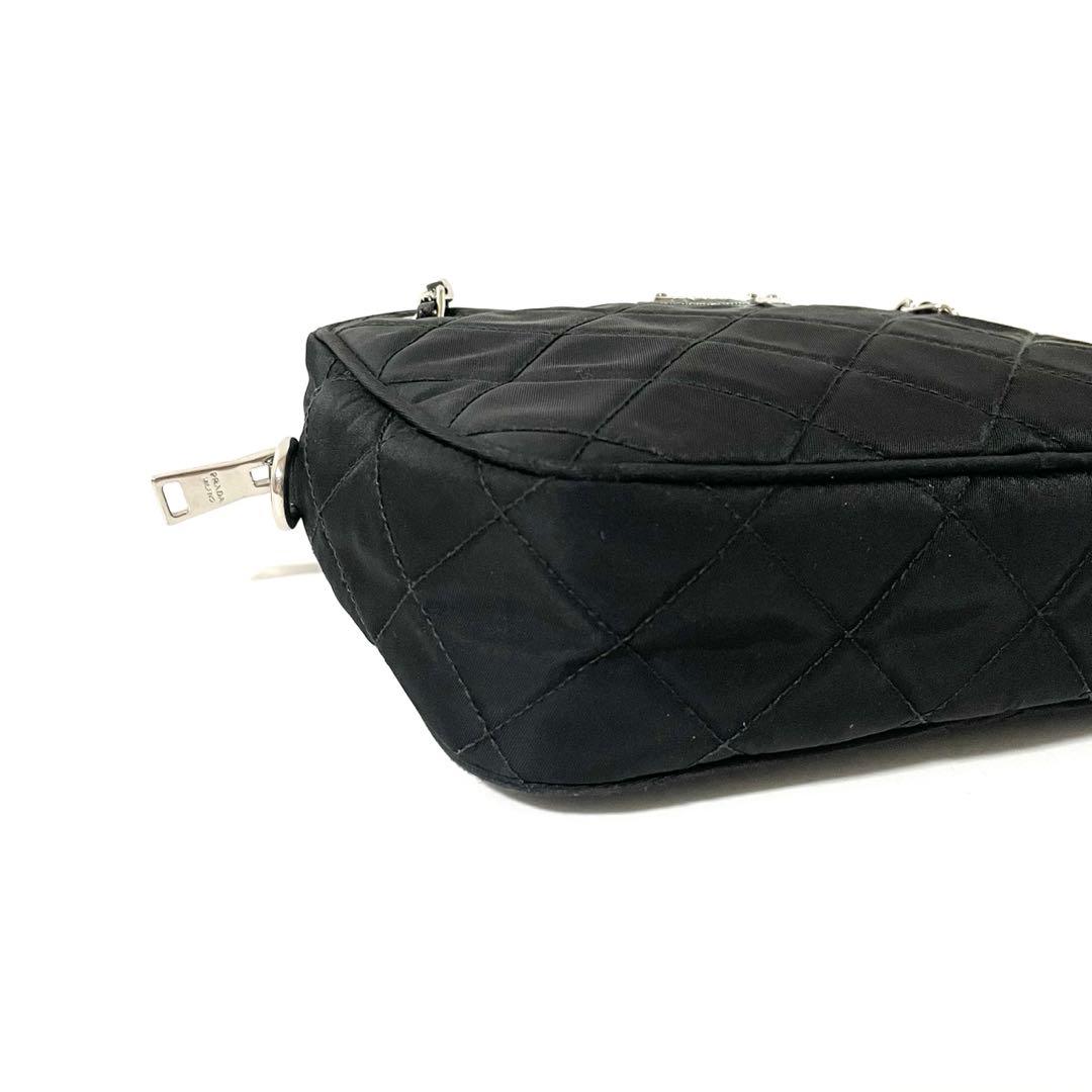 【極上美品/RFID】プラダ 2way ショルダーバッグ キルティング