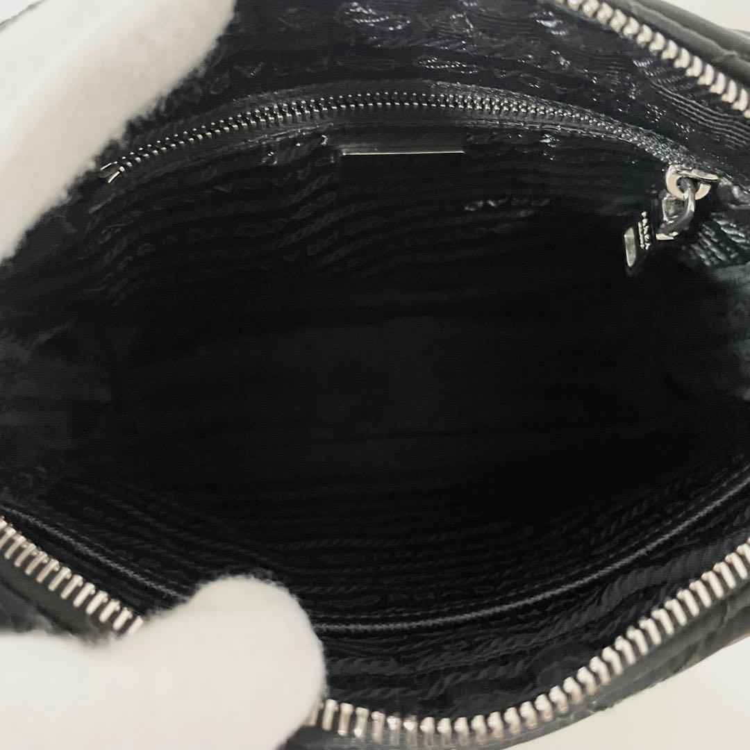 【極上美品/RFID】プラダ 2way ショルダーバッグ キルティング