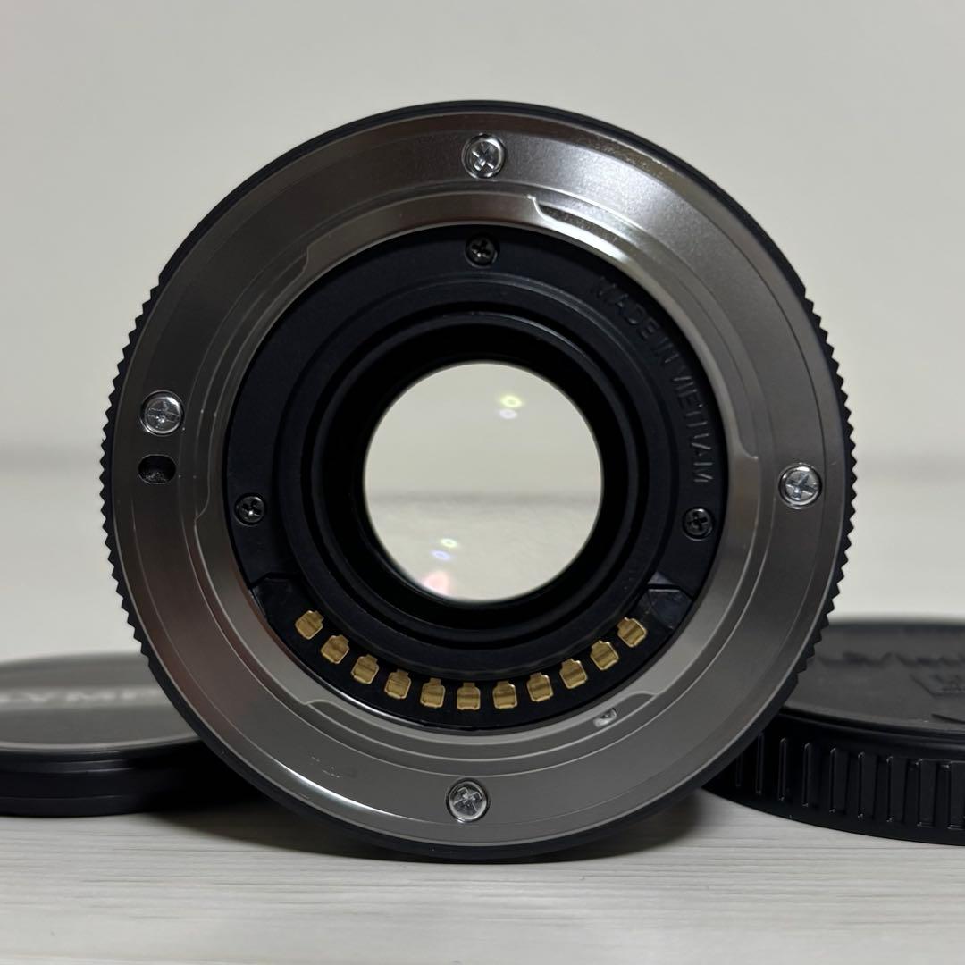 M.ZUIKO 45mm F1.8 フード＋PRO1D付 動作良好