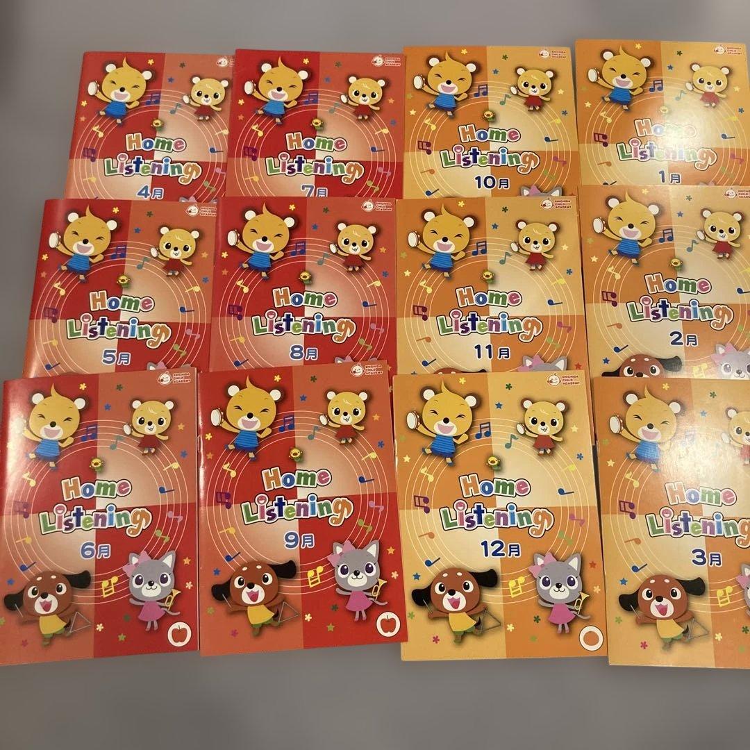 七田式、EQWEL 学習用CD 93枚セット　七田式リュック付