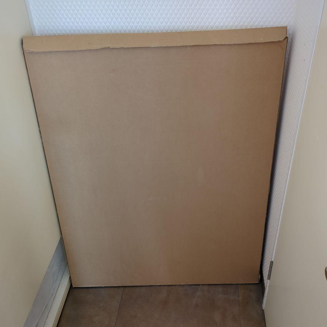 風炉先屏風　銀切箔　白地　屏風　両目開き　茶道具　屏風　紙箱