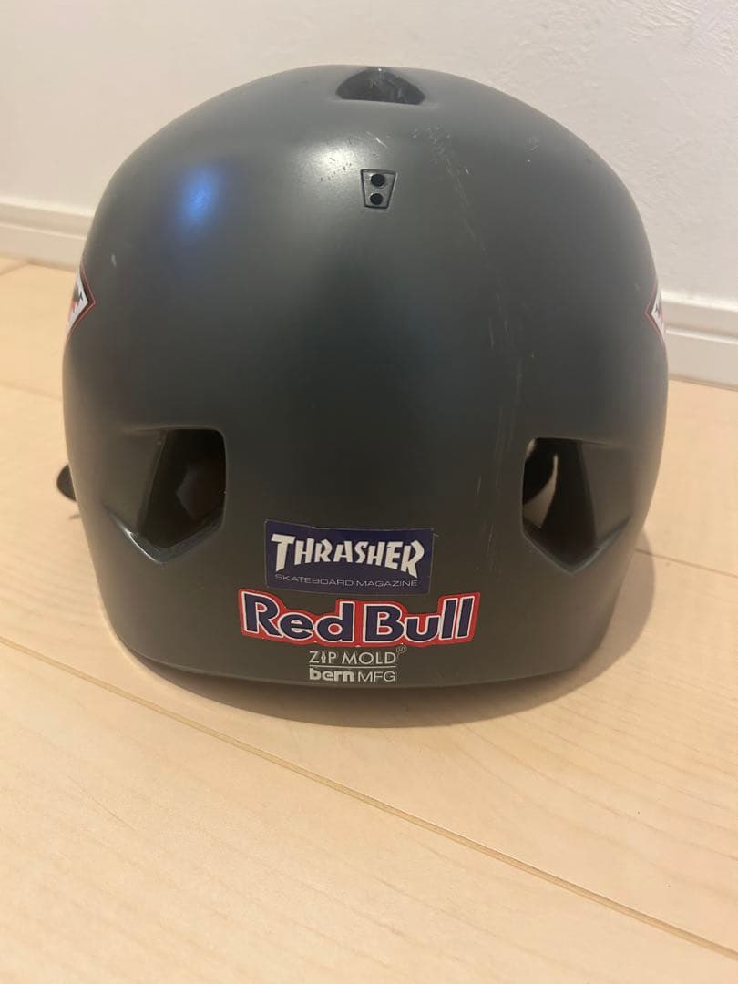 人気　ストライダー 14x 青　bernヘルメット付き　幼児自転車　子供