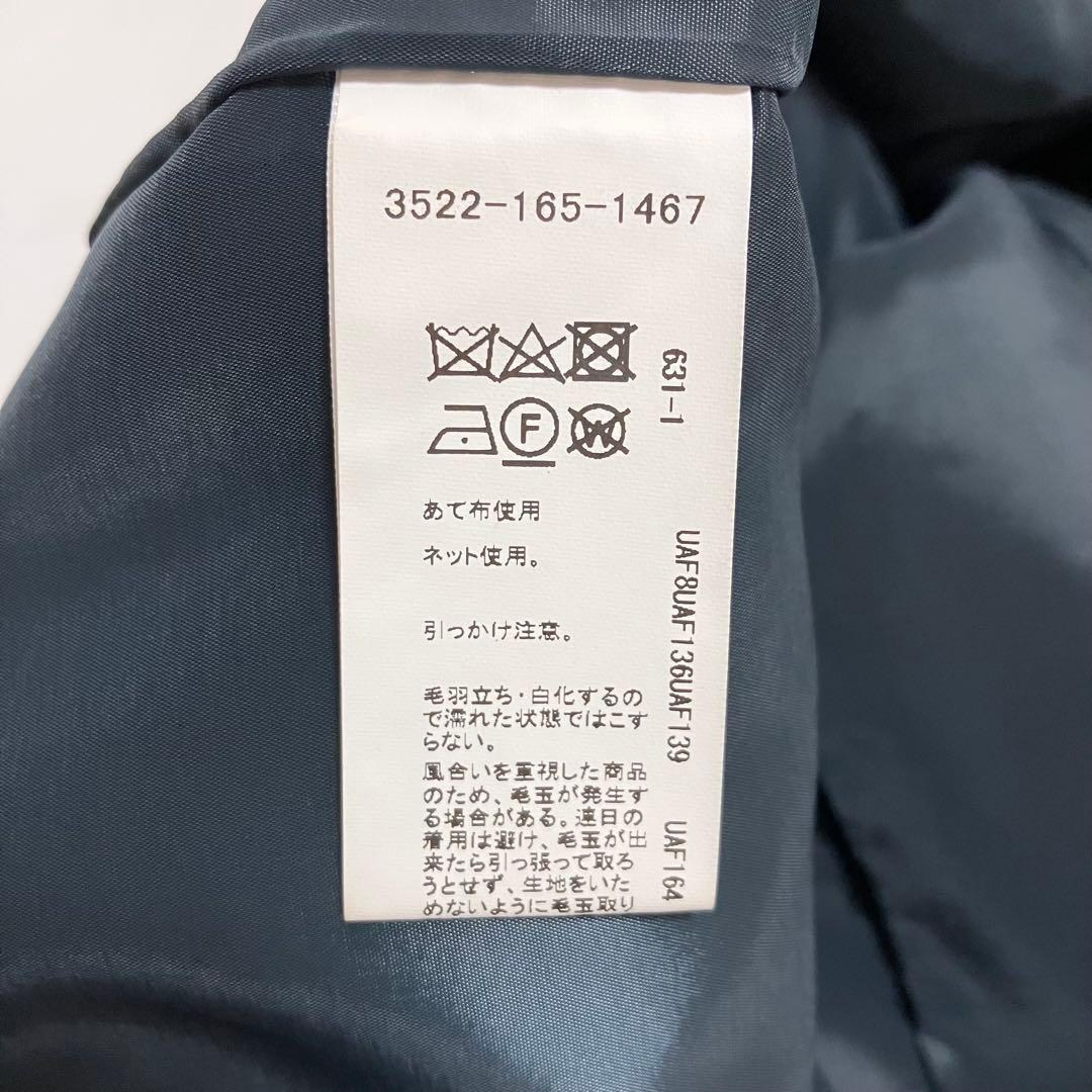 ツイードフリンジポケットベスト　ツイードベスト　ネイビー　金ボタン　セレモニー