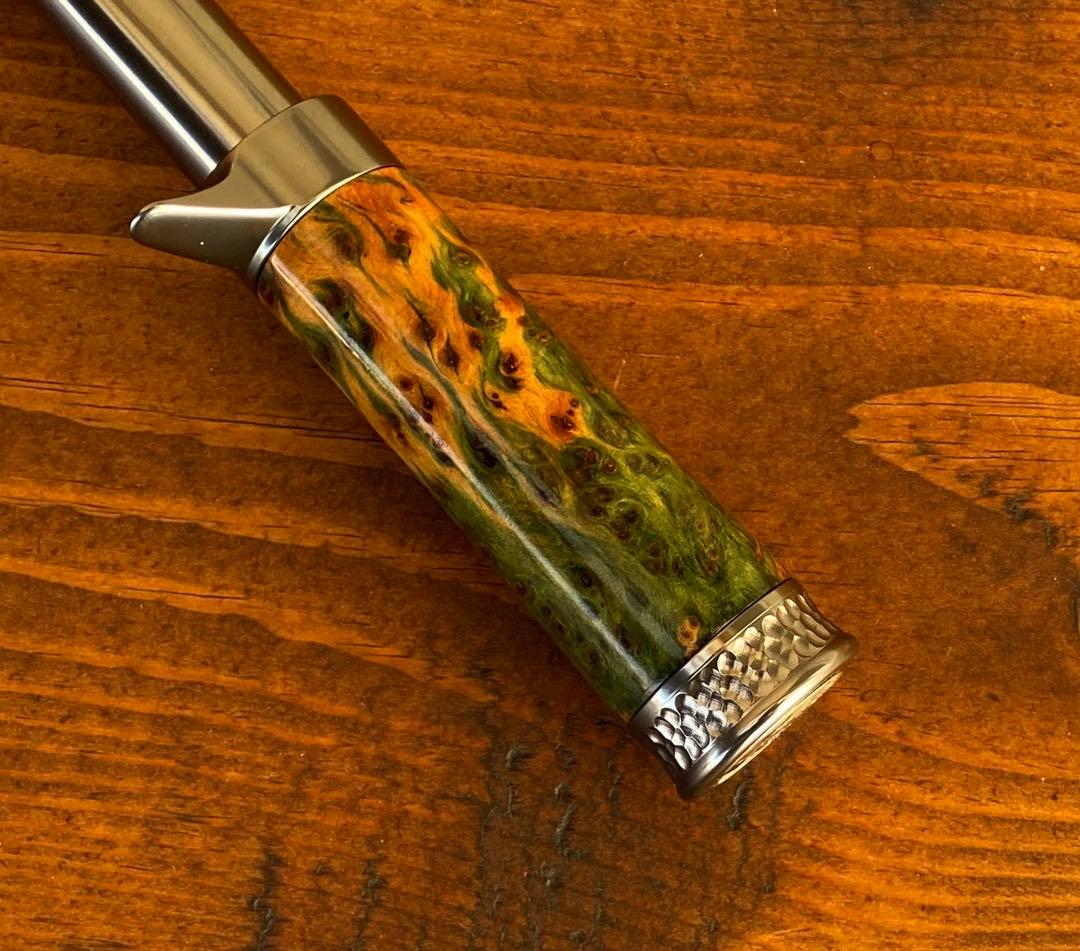 トラウトグリップ　インロッドフェルール　渓流　ベイトロッド　スタビライズドウッド