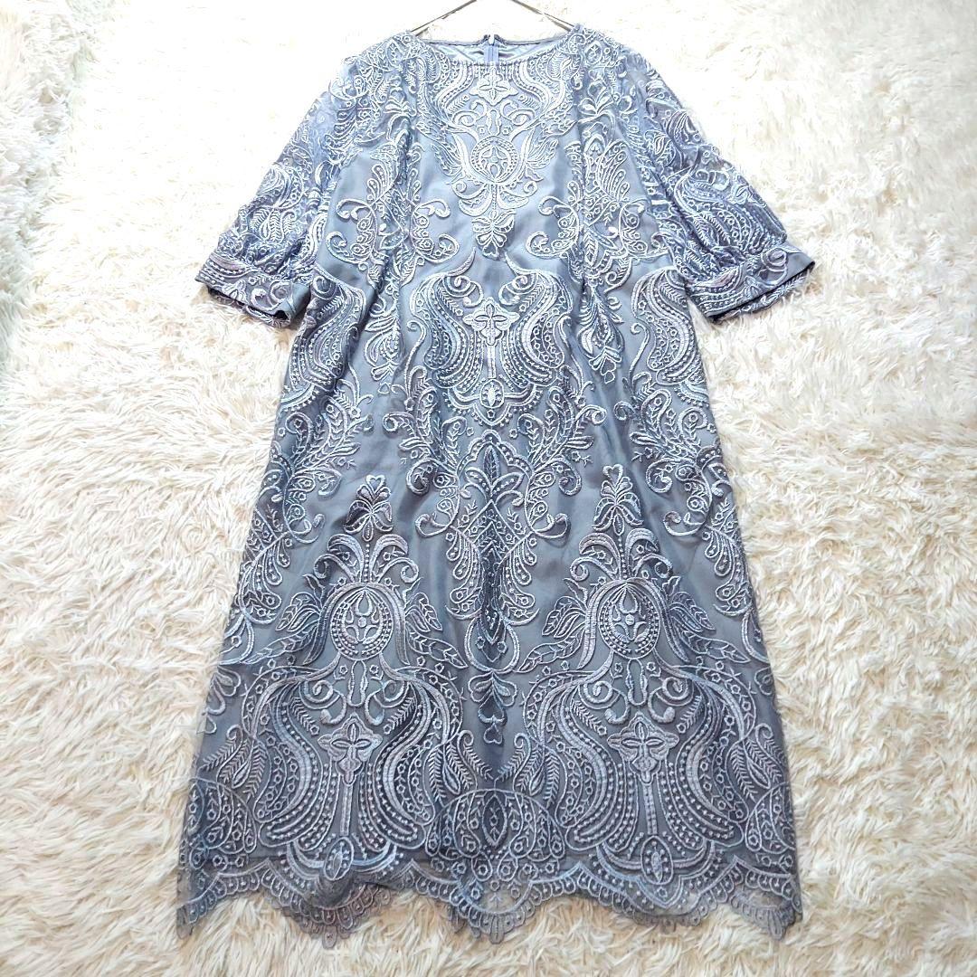 haremode　ハレモード　大きいサイズ　ロングワンピース　パーティードレス